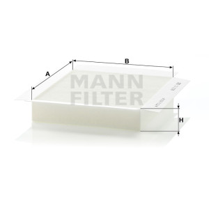 Фильтр салона MANN-FILTER CU 2338